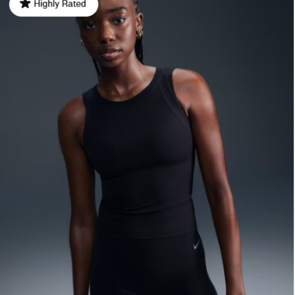 NWOT Nike Zenvy Rib Tank Size Medium
